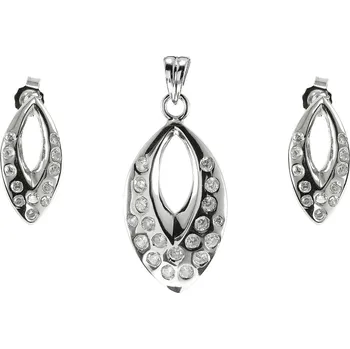 Souprava šperků Stříbrný set s kamínky zirkon 925/1000 Adele ( 88)