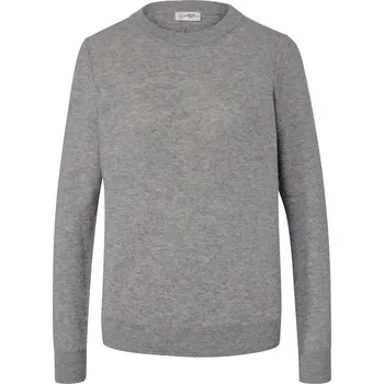 Dámský svetr 691112 - Tchibo - Svetr z jemného úpletu s kašmírem - pro ženy - vel. L 44/46 - barva: šedá