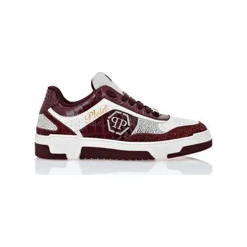 Oblečení a móda PHILIPP PLEIN Sneakersy 27449 Bordó 39