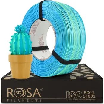 Filament ReFill ROSA3D / PLA MAGIC / NEON BLUE LAGOON / 1,75 mm / 1 kg
