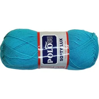 Příze Příze SOFTY LUX tyrkysová 100g nežmolkující EU