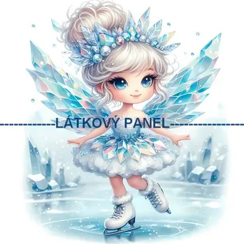 Panel kočárkovina - Ledová víla - AVS-92 Velikost: 20x20cm