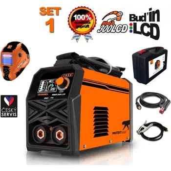Svářečka PANTERMAX MMA300LCD SET1 invertorová svářečka MMA/TIG + SAMOSTMÍVACÍ KUKLA