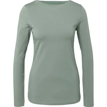 Pánské tričko 719495 - Tchibo - Triko s dlouhým rukávem - pro ženy - vel. S 36/38 - barva: zelená