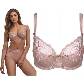 Dámské oblečení Dalia podprsenka s polovyztuženými košíčky růžová velikost 75F