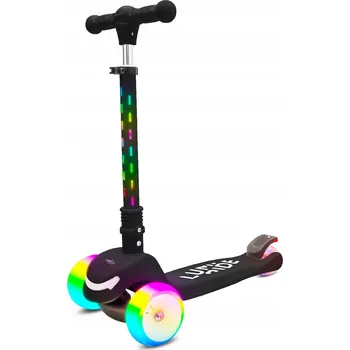 Koloběžka Tříkolová balanční koloběžka LUMI RIDE skládací nastavitelná LED 50 kg