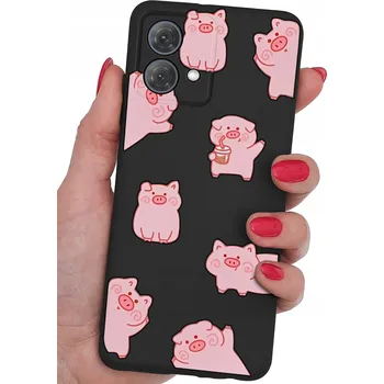 Pouzdro na mobilní telefon Zadní Kryt KrainaGSM pro Motorola Moto G82 5G černý