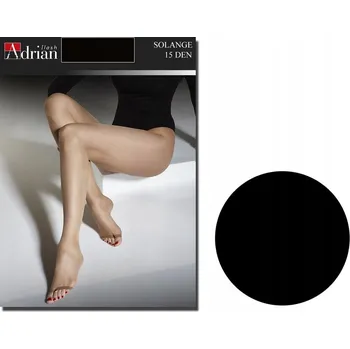 Dámské punčochy Punčocháče 15 DEN bez prstů, s otevřenými prsty, černé (Nero) - 3