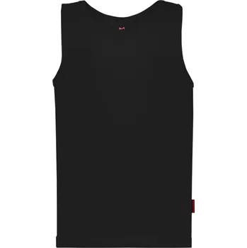 Dívčí tílko Marcinkowski dětské tílko černé bavlna velikost 152