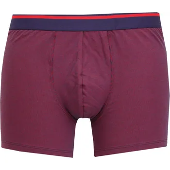 Boxerky Pánské boxerky Pleas s jemným proužkem 184185 červená velikost XL-54/56