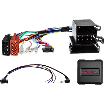 Autorádio Adaptér z volantu pro Citroen/Fiat/Ford/Opel/Peugeot s miniISO