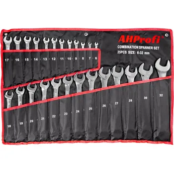 Nářadí pro automobil Sada očkoplochých klíčů 6 - 32 mm, 25 ks - AH1196