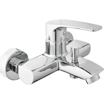 Vodovodní baterie SAT Project Vanová baterie nástěnná, 150 mm, Chrom (SATBSPRO222)