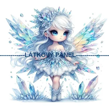 Panel kočárkovina - Ledová víla - AVS-89 Velikost: 20x20cm