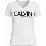 Calvin Klein dámské originální tričko Ionic Logo bílé