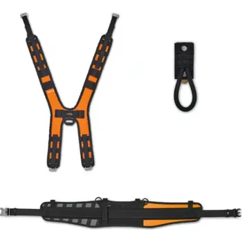Upínací popruh Sada opasek na akumulátor Advance X-Flex STIHL (00000074803) (Sada pro zavěšení akumulátoru STIHL na opasek. Obsahuje bederní popruh ADVANCE X-Flex ve velikosti M (obvod pasu 89–143 cm), ramenní popruh ADVANCE X-Flex a vodič kabelu.)
