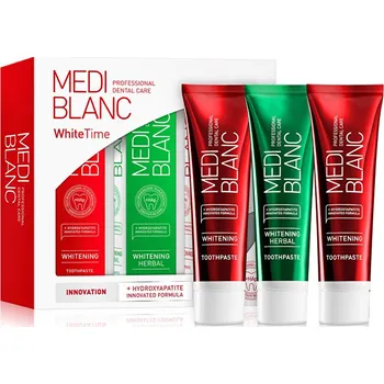 Dentální hygiena Sada bělicích past na zuby Whitetime