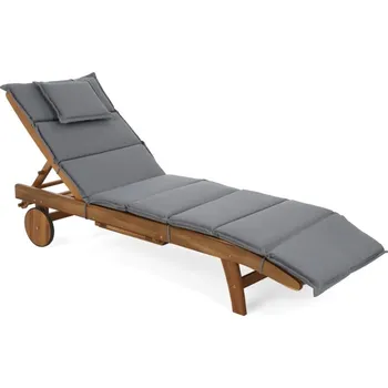 Zahradní lehátko Dřevěné zahradní lehátko akácie