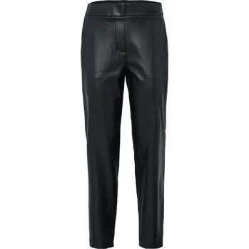 Dámské kalhoty 718408 - Tchibo - Kalhoty joggpant v koženém vzhledu - pro ženy - vel. 50 - barva: černá