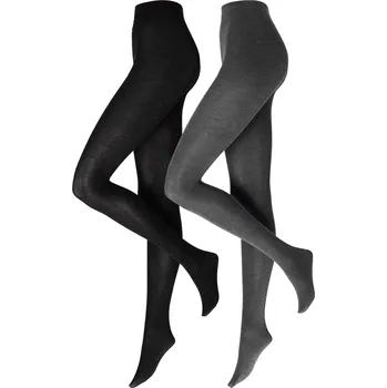 Dámské punčochy 719683 - Tchibo - Pletené punčocháče - pro ženy - vel. S 36/38 - barva: černá