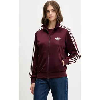 Dámská mikina Mikina adidas Originals Firebird KH1592 burgundské 93X, vel. S