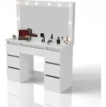 Juskys Toaletní stolek Lilia - bílý