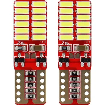 Povinná bezpečnostní výbava Žárovka 12/24V LED 24xSMD T10 (W5W) bílá, CAN-BUS, 01287