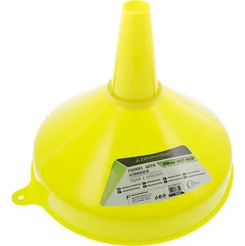 Trychtýř plastový se sítkem, mísa 250 mm, 86852