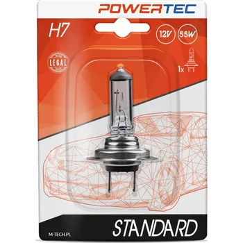 Autožárovka Žárovka halogenová H7 12V 55W PX26d, PTZ7-01B, baleno na blistru