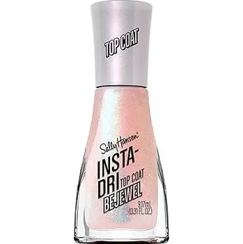 Přípravek na nehty Sally Hansen TOP COAT BEJEWEL 130 Vrchní Růžový Lak na nehty 9,3ml