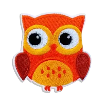 Nášivka Nažehlovací nášivka - sova (5,5 x 5,7 cm)