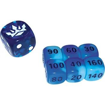 Příslušenství ke karetním hrám Chilling Reign: Ice Rider Calyrex Dice Set kostky