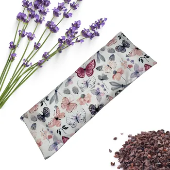 Polštář Nahřívací polštářek s pohankou a levandulí - Motýlci