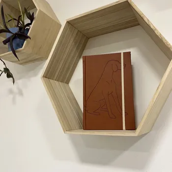 Diář Løype Nedatovaný diář Loype hnědý