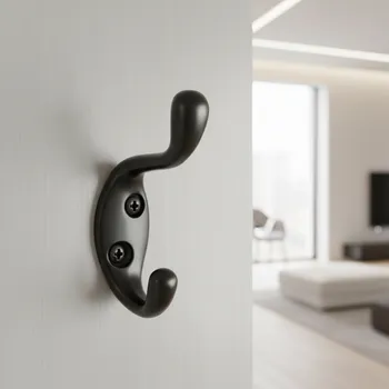 Věšák Interex design Věšák LARRA L / Černá matná