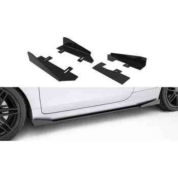 Tuning Maxton Design křidélka bočních difuzorů pro Audi TT S Mk2 (8J), Mk2 (8J) Facelift, plast ABS bez povrchové úpravy