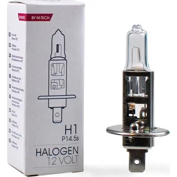 Povinná bezpečnostní výbava Žárovka halogenová H1 12V 55W P14.5s Z1, 50267