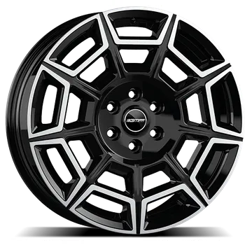 Alu kolo 7,5x18 5/160 ET56 GMP Pervan; black diamond, kužel, průměr 65,1 (1150kg)