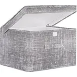 Úložný box 40x30x25 cm SPRINGOS HA3045 šedý