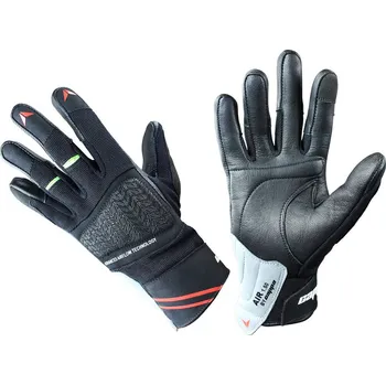 Motodíl Cappa Racing Rukavice moto MIAMI textilní krátké černé S Velikost: L Cappa Racing