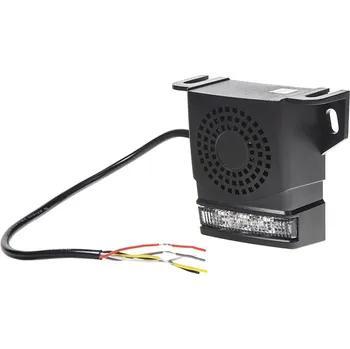 Auto elektroinstalace Signalizace couvání 10-80V, 92-107dB, ECE R10, se stroboskopem