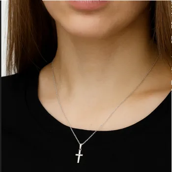 Přívěsek Stříbrný přívěsek křížek Coalis