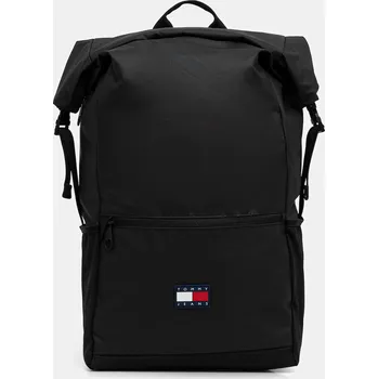 Sportovní batoh Batoh Tommy Jeans pánský, černá barva, velký, AM0AM13893 99X, vel. ONE SIZE