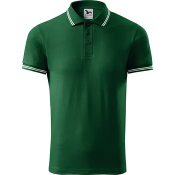 Pánské tričko Urban polokošile pánská XL dark green