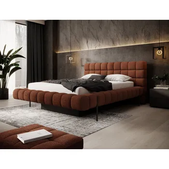 Postel Postel Magentta s kovovým rámem 140x200