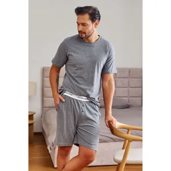 Doctor Nap pánské pyžamo 4332 s krátkým rukávem, velikost XL