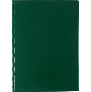 Sloha A4 vícenásobné kapsy plast zelená