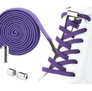 Tkaničky do bot Ecarla tkaničky fialové, délka 100 cm