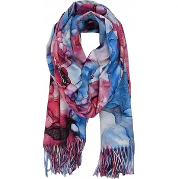 Šála Agrafka šála modrá 180 cm - dámská