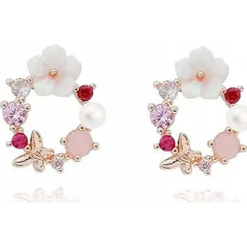 Náušnice NÁUŠNICE puzetky kytičky K1541